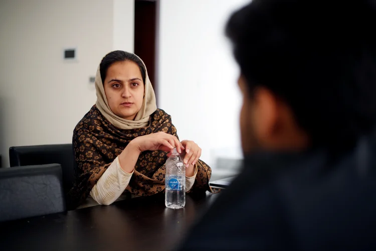 Afeganistão: Beheshta Arghand deixou o país após entrevistar membro do Talibã ao vivo na TV (Hamad I Mohammed/Reuters)