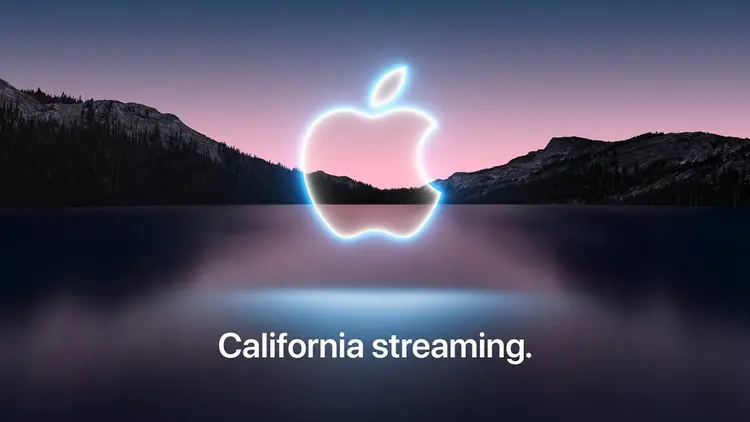 Anúncio do evento da Apple vem com trocadilho: "streaming da Califórnia", local de onde a conferência será transmitida (Apple/Divulgação)