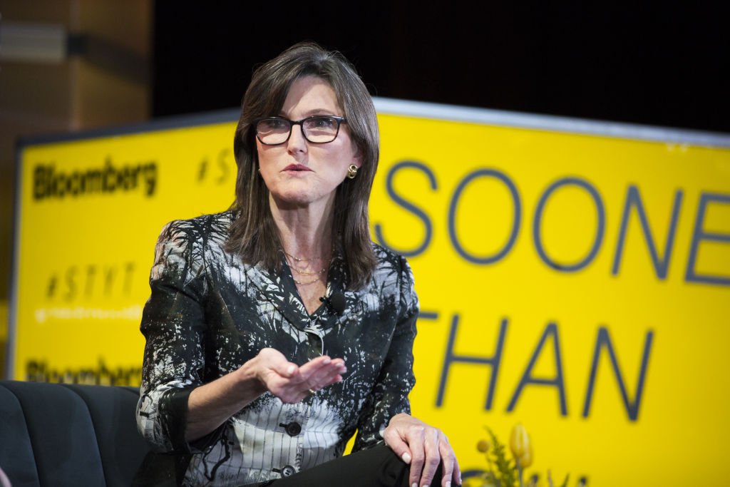 Cathie Wood, CEO da ARK Investment Management  (Alex Flynn/Bloomberg/Getty Images)