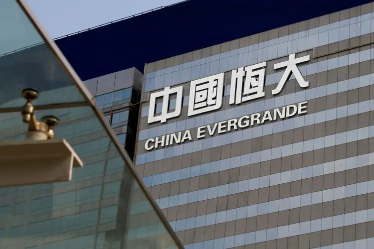 Prédio da incorporadora chinesa Evergrande em Hong Kong (Bobby Yip/Reuters)