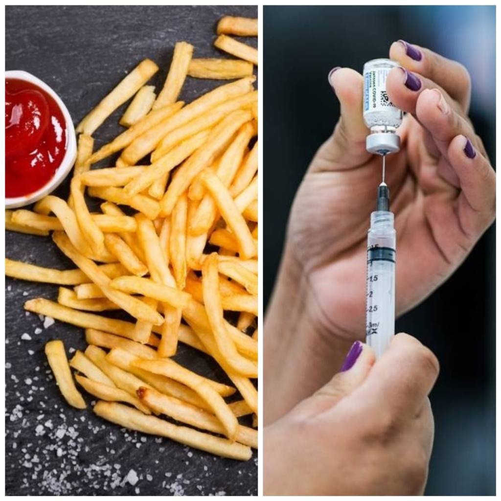 Governo da Nova Zelândia está em negociações com KFC, Pizza Hut e Taco Bell para aplicar vacinas enquanto os clientes esperam na fila (Colagem Thinkstock/Exame/Reprodução)