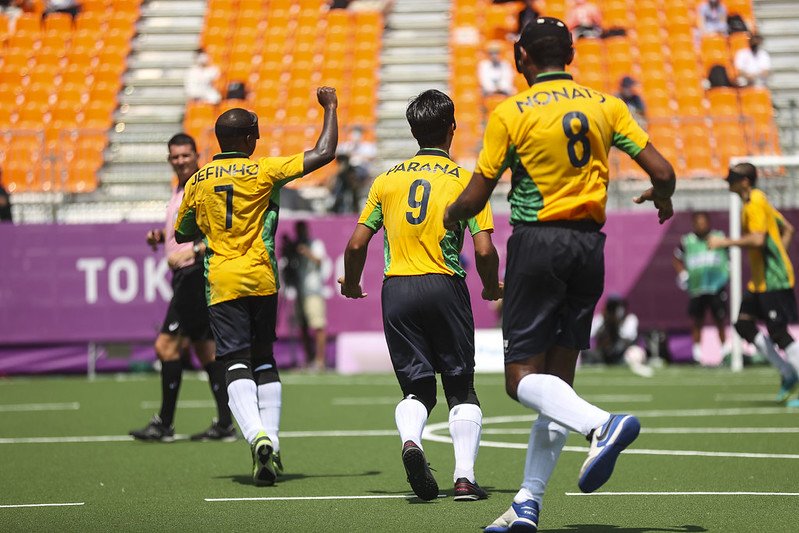 Paralimpíadas: Brasil vence Argentina e se torna penta no futebol de 5