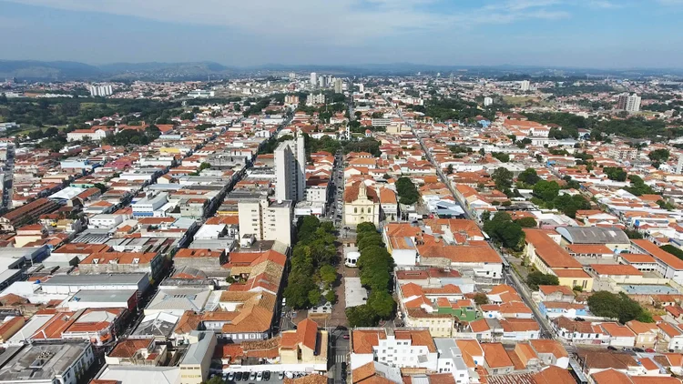 Vista aérea do município de Itu, a 98 km da cidade de São Paulo (Prefeitura de Itu/Divulgação)