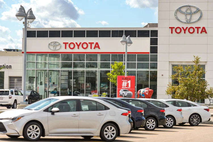 Toyota: a mudança será feita de forma gradual a partir de dezembro (Artur Widak/Getty Images)