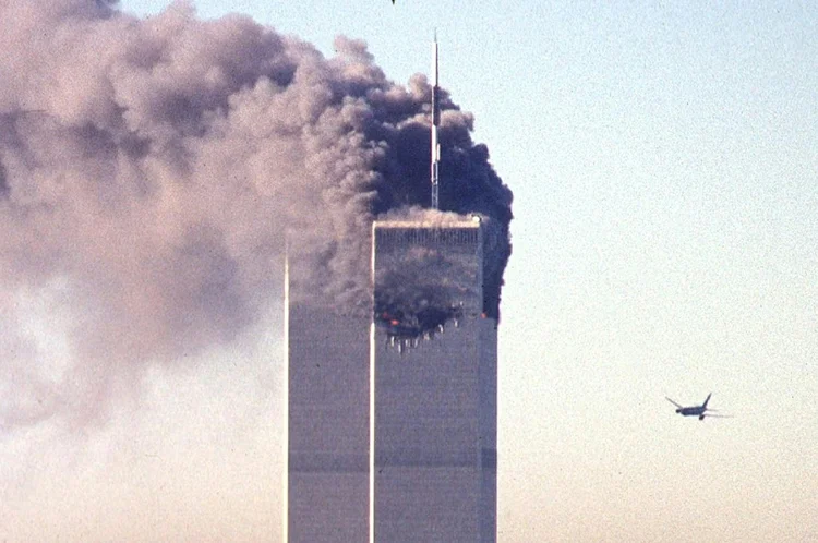 Dois aviões colidiram com o World Trade Center em Nova York em 11 de setembro de 2001, matando 2.753 pessoas. (AFP/AFP)