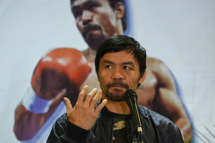 Boxeador decidiu ser candidato após último combate profissional, em 22 de agosto (AFP/AFP)