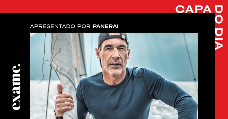 Mike Horn: modelos da Panerai assinados por ele em edição limitada (como o EcoPangaea™, da foto) são disputados por clientes em todo o mundo (Panerai/Divulgação)