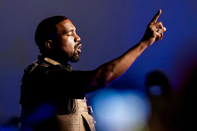 Kanye West: polêmicas do cantor fizeram a Addidas encerrar um contrato de publicidade (Randall Hill/Reuters)