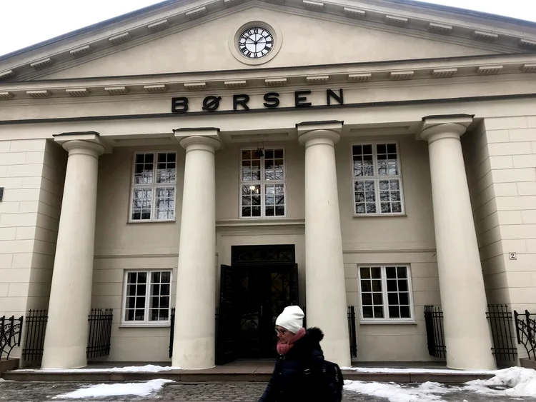 Prédio da Bolsa de Valores de Oslo em Oslo, Noruega (Gwladys Fouche/Reuters)