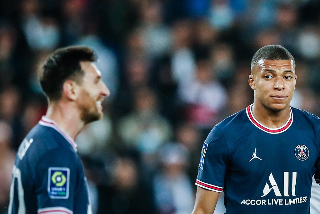 Messi perde treino do PSG; Mbappé fica fora de confronto contra Lille