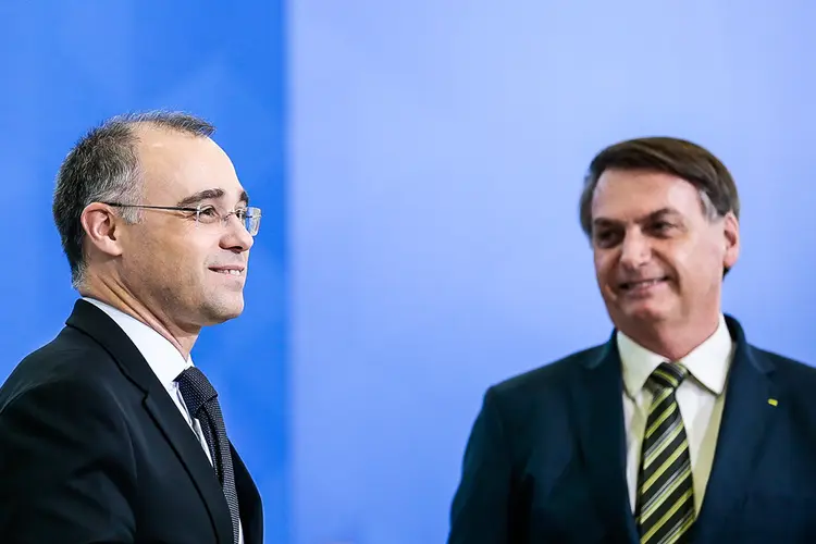 André Mendonça e Jair Bolsonaro. (Carolina Antunes/PR/Flickr)