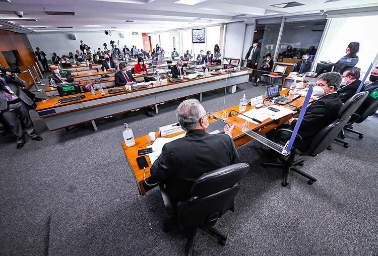 CPI da Covid no Senado votará relatório final (Edilson Rodrigues/Agência Senado/Flickr)