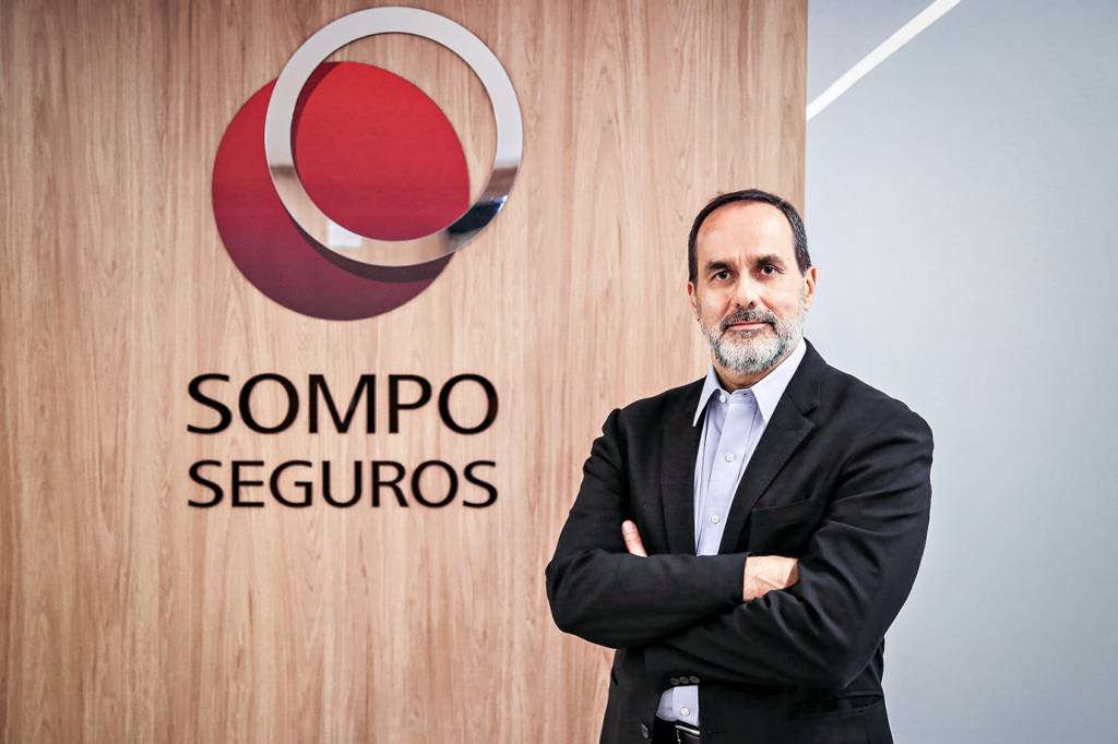 Alfredo Lalia Neto, CEO da Sompo Seguros: mitigar riscos é crucial para a longevidade dos negócios (Sompo/Divulgação)
