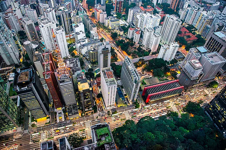 São Paulo: maior cidade do país. (Germano Lüders/Exame)