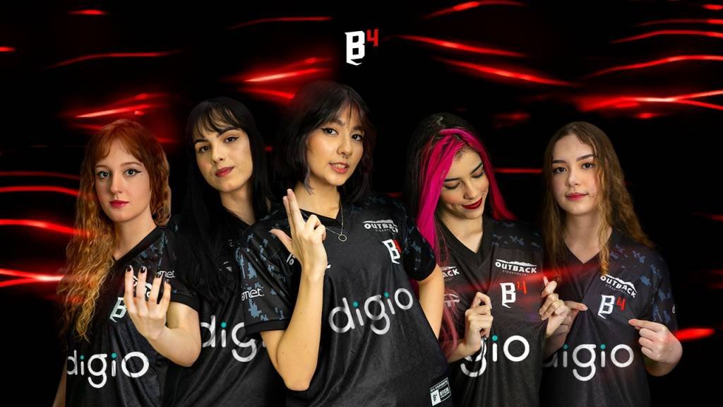 Digio é o novo patrocinador da B4 Angels, time feminino da B4