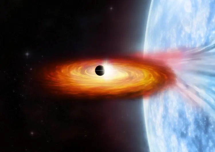 Astrônomos encontraram evidências de um possível candidato a planeta na galáxia M51 (“Whirlpool”), representando o que poderia ser o primeiro planeta detectado fora da Via Láctea. (NASA/Reprodução)