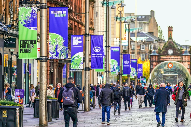 COP26 em Glasgow: novos rascunhos com os acordos previstos devem ser publicados nesta quinta-feira, 11 (Agência/Getty Images)