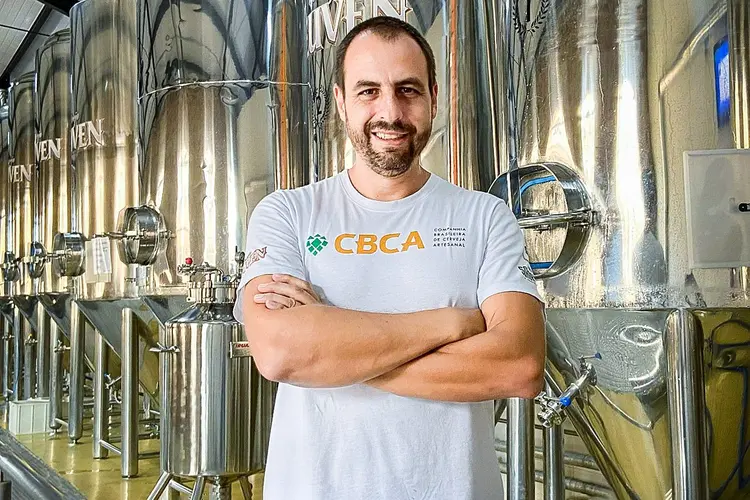 Gustavo Barreira, CEO da CBCA: intenção de ser o marketplace de microcervejarias no Brasil (Divulgação/Divulgação)