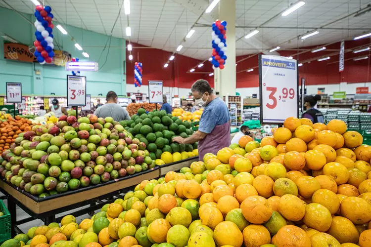 Supermercado: setor faturou R$ 1 trilhão em 2023 (Leandro Fonseca/Exame)