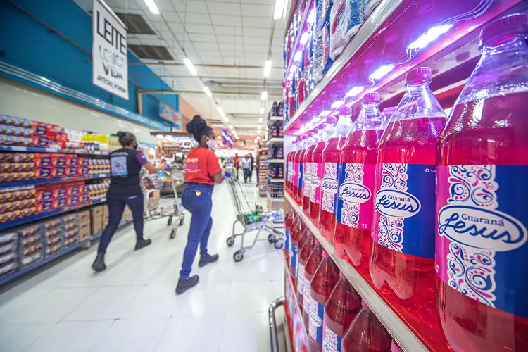 Supermercado: setor faturou R$ 1 trilhão em 2023 (Leandro Fonseca/Exame)