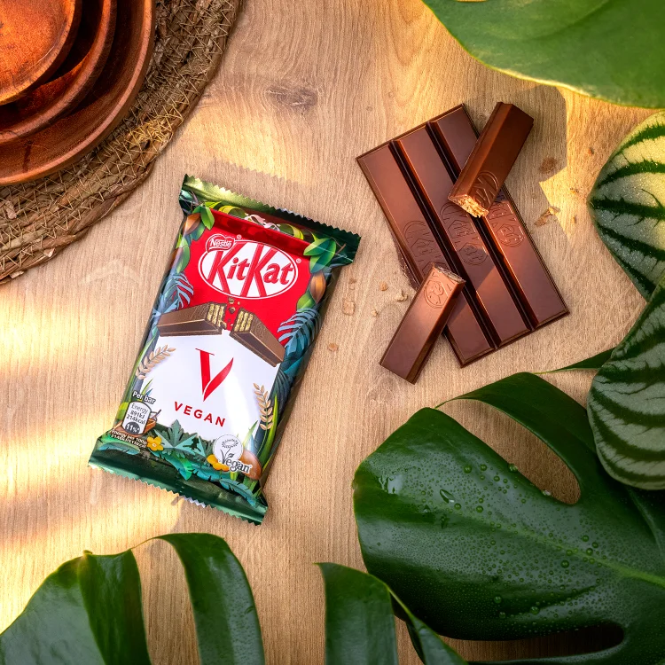 KitKat V: versão vegana do chocolate chega ao Brasil  (KitKat V/Divulgação)