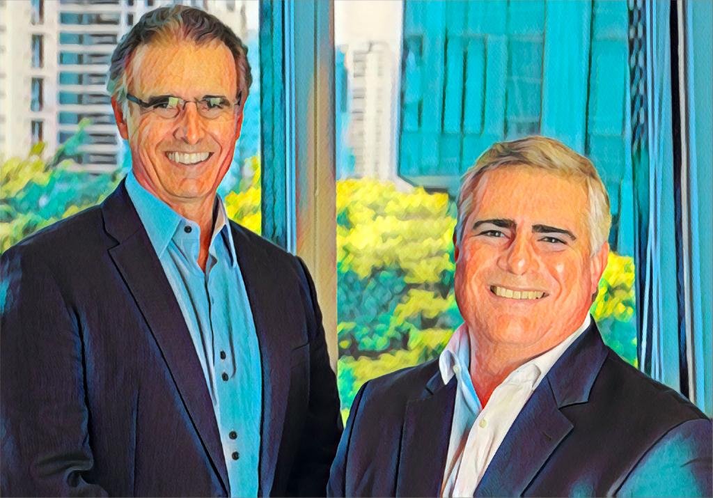 Francisco Valim  (à esquerda) e Carlos Zarlenga  em dupla caçada: investidores e empresas para investir para controlada de SPAC americano (QLP/Divulgação)