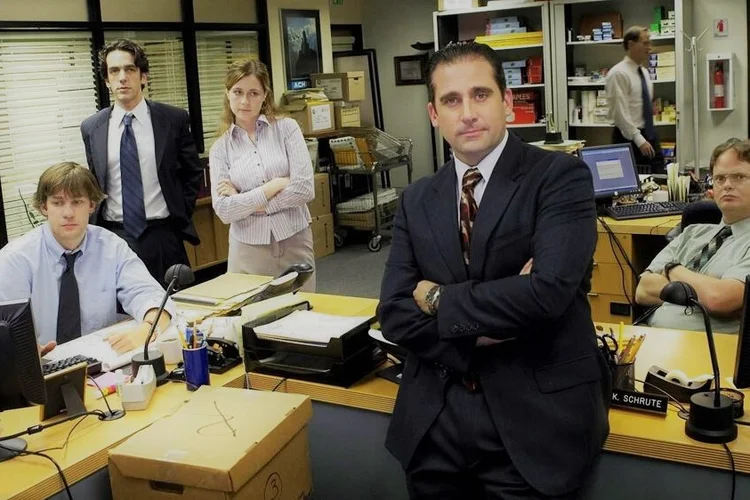 Times: principal padrão de comunicação visto é que as equipes de alta perfomance se comunicam com frequência e de forma aberta (The Office/Divulgação)