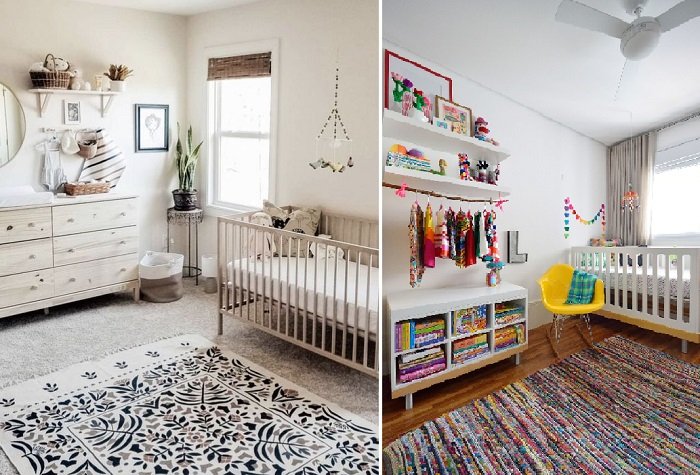 Nem rosa ou azul: diferentes opções de cores para quarto de bebê
