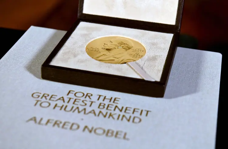 Prêmio Nobel: Os prêmios podem ser compartilhados por até três pessoas (ANGELA WEISS/Reuters)