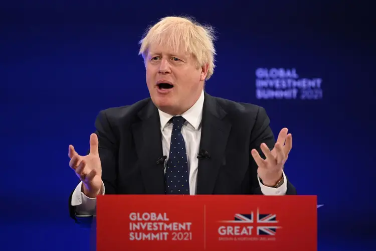 Johnson quer que o Reino Unido alcance a neutralidade do carbono em 2050 (Leon Neal - WPA Pool/Getty Images)
