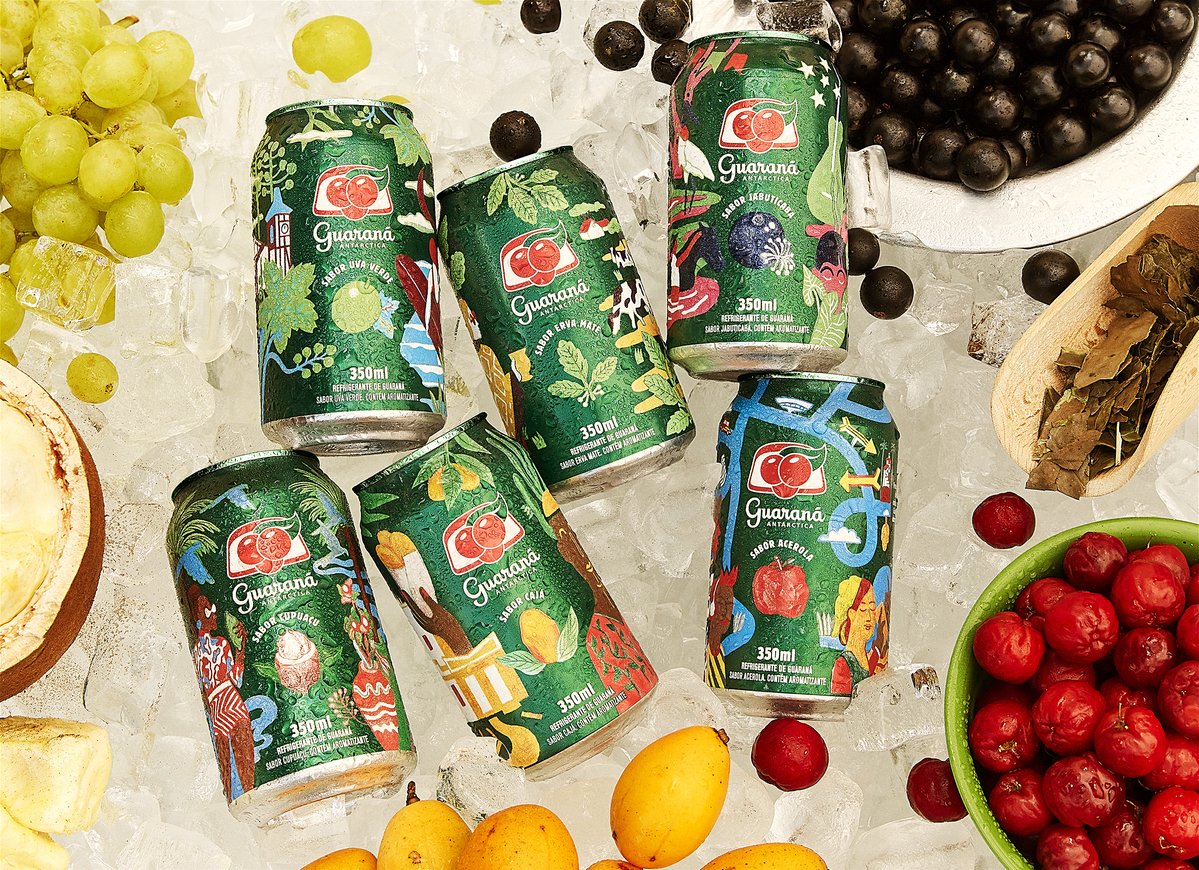 Guaraná Antarctica lança seis sabores escolhidos por consumidores