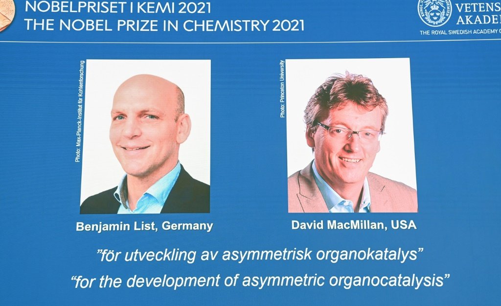 Nobel de Química: cientistas vencem com desenvolvimento da organocatálise