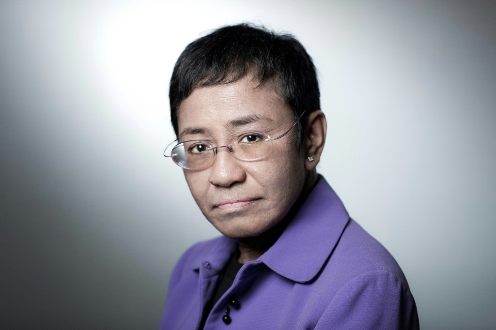 Maria Ressa dedica Nobel da Paz a 'todos os jornalistas do mundo'