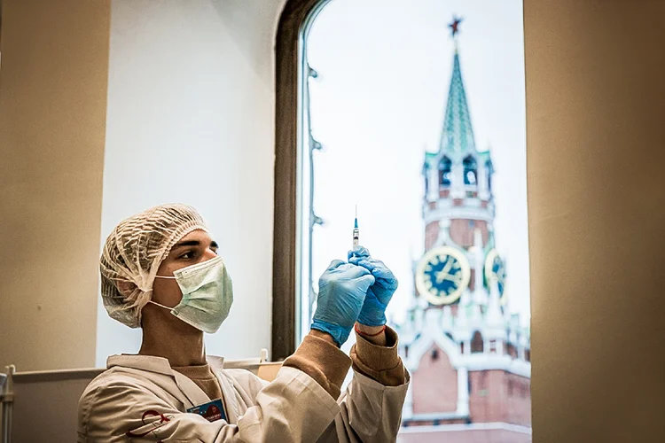 Covid: Rússia registra 8.106 a mais que no dia anterior (AFP/AFP Photo)