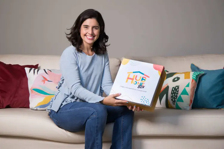 Luciana Pimenta, fundadora do Hub Home Box, marketplace especializado em clubes de assinatura: “Amo o que faço, acredito muito neste projeto e estou 100% dedicada, querendo que este mercado cresça.” (Divulgação/Divulgação)