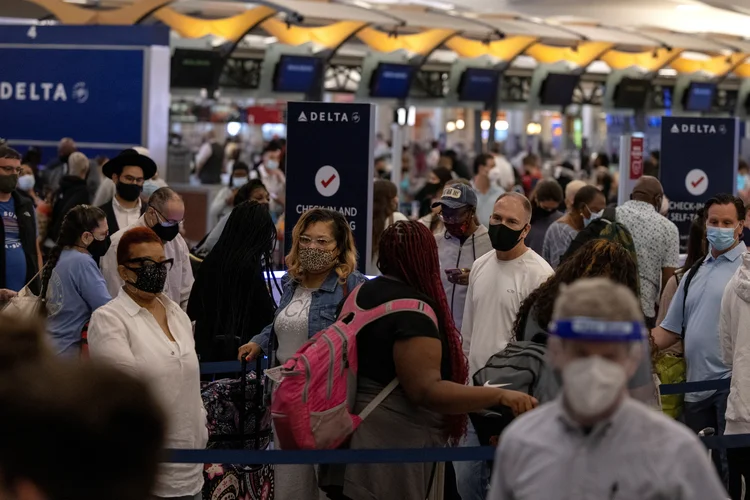 A maioria dos papéis das companhias aéreas teve rali neste ano na esperança de um aumento no número de viagens (Carlos Barria/Reuters)