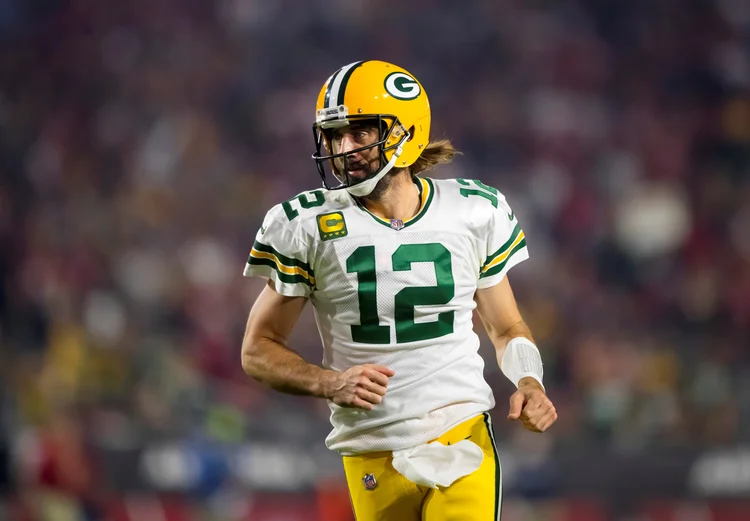 Quarterback Aaron Rodgers, do Green Bay Packers. (Mark J. Rebilas-USA TODAY Sports/Reuters)