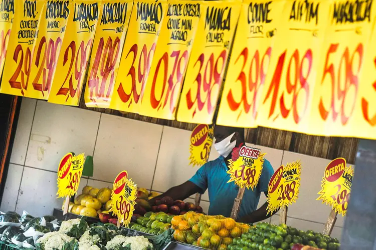 Mercado de frutas: IPCA pode bater maior patamar em quase 20 anos (Ricardo Moraes/Reuters)