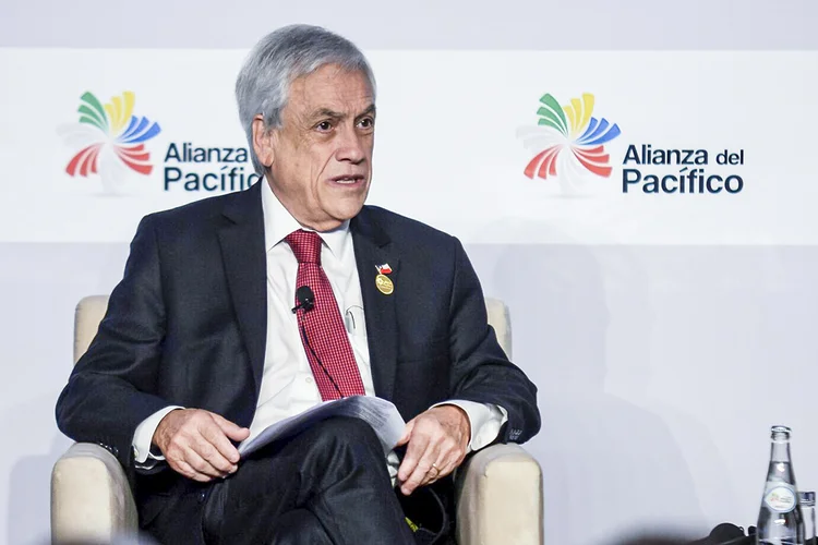 Piñera: a operação aconteceu em 2010, quando Piñera estava em sue primeiro mandato como presidente (Bloomberg/Bloomberg)