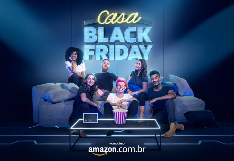 Casa Black Friday: Amazon entrou na onda das lives com reality show transmitido no YouTube com promoções (Youtube/Divulgação)