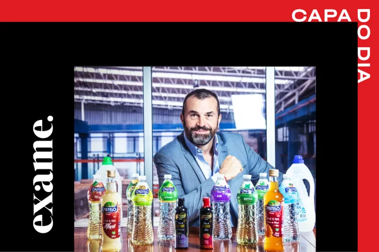 Marcelo Cereser, CEO da Castelo: empresa se associa a influenciadores para divulgar diferentes usos do vinagre (Leandro Fonseca/Exame)