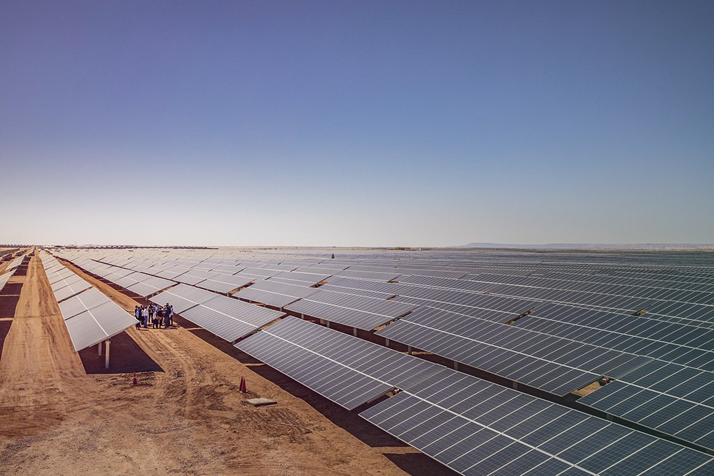 Biggest Solar park of Africa in Egypt