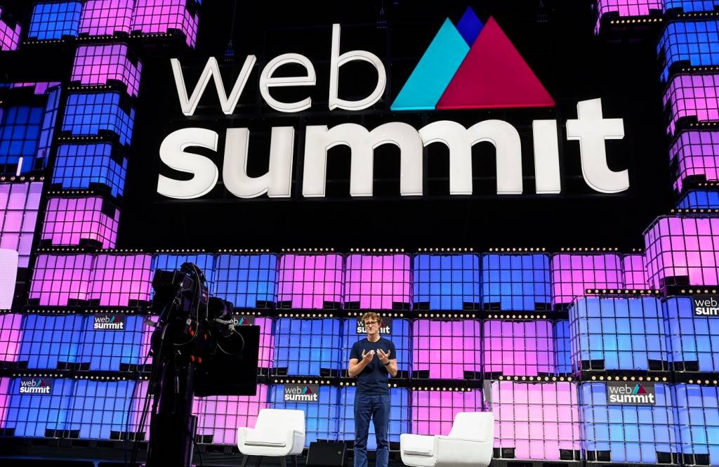 Edição de 2021 do Web Summit, em Lisboa (Horacio Villalobos#Corbis/Getty/Getty Images)