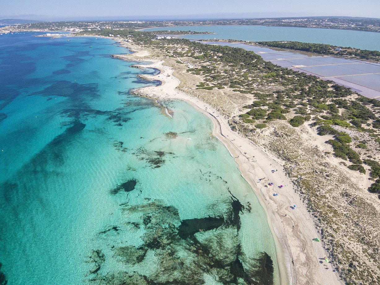 Playa de Ses Illetes, Formentera, Ilhas Baleares, Espanha