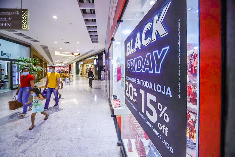 Black Friday: data é comemorada sempre em novembro.  (Leandro Fonseca/Exame)