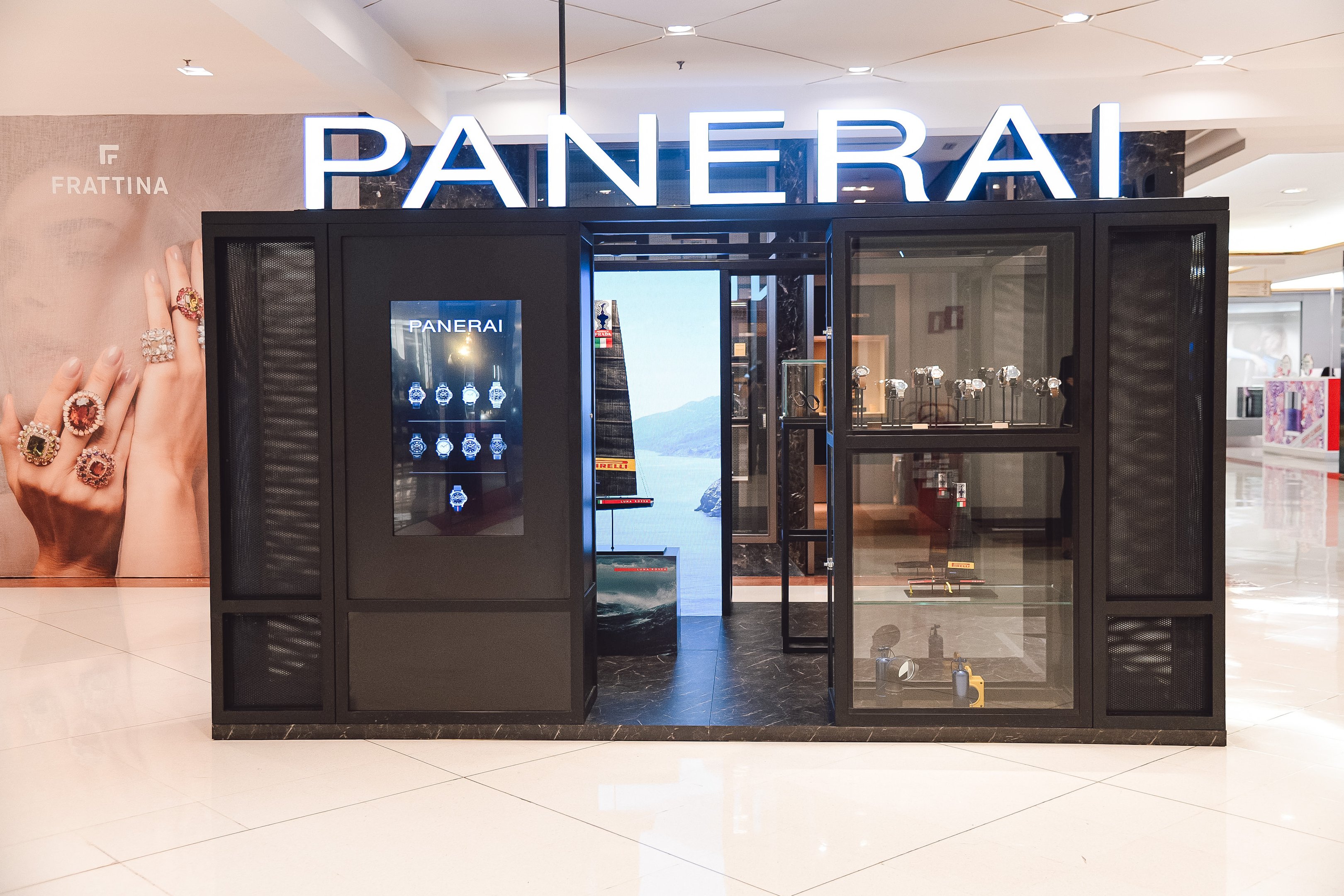 Panerai inaugura pop up store interativa no shopping Iguatemi