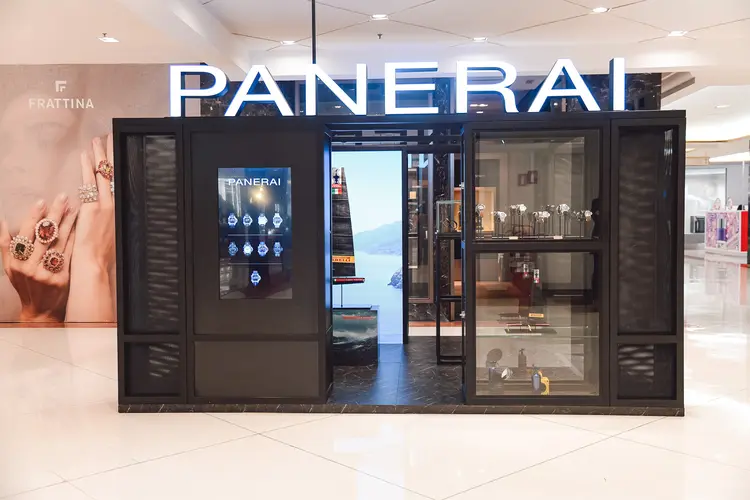 A pop up store funcionará até 7 de dezembro no shopping Iguatemi São Paulo. (Panerai/Divulgação)