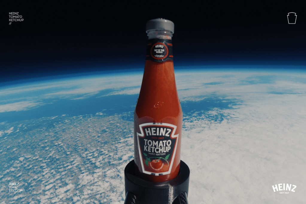 Ketchup de Marte: Heinz simula condições do planeta para novo molho