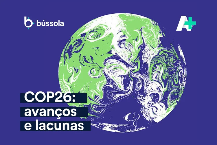 O Podcast A+ faz parte da plataforma Bússola, uma parceria entre a Revista Exame e o Grupo FSB. (Bússola/Reprodução)