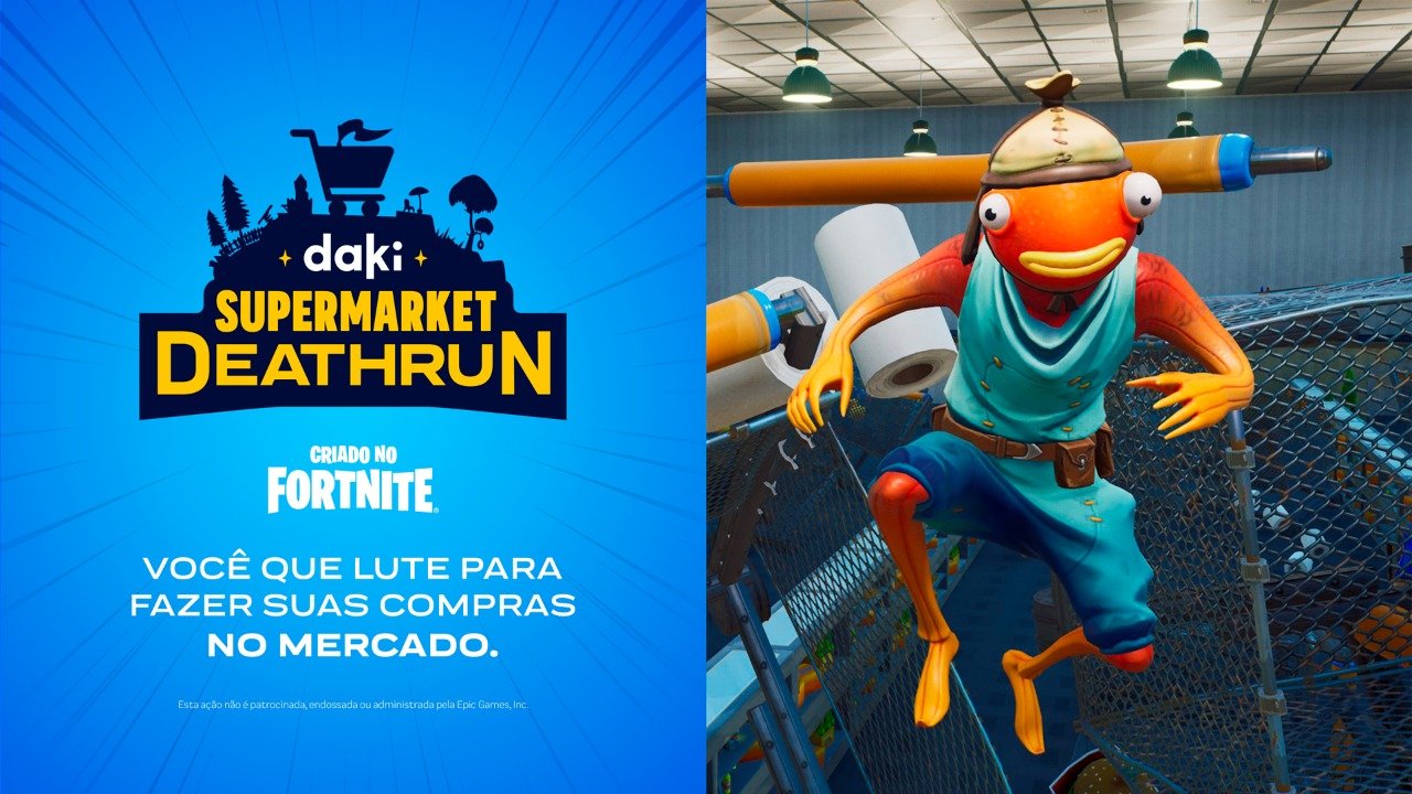 App de entregas Daki aposta em Fortnite para chegar em novos consumidores